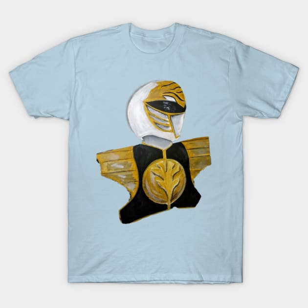 The White Ranger T-Shirt by ArtofJesseCobb